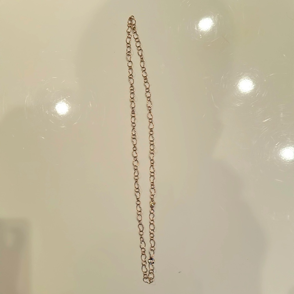 Ippolita Classico Long Rose Gold over Sterling SilverProsper Chain Necklace